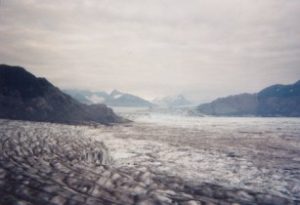 Photograph of Columbia Glacier in August 2002