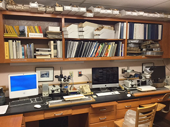 Original Wooster Tree Ring Lab in Scovel Hall